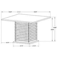 Stanton - Square Counter Height Dining Table Set