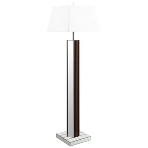 Elena - Square Tapered Mirrored Lamp