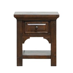 Vista Canyon - Open Nightstand - Burnt Umber