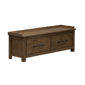 Sonoma Road - Storage Hall Bench - Light Brown