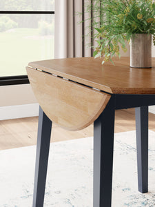 Gesthaven - Round Dining Room Drop Leaf Table