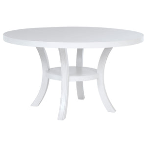 Judd - Round Wood Dining Table Set