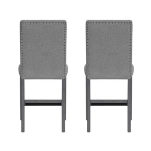 Seneca - Upholstered Barstools (Set of 2) - Walnut Ash