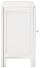 Fossil - White - Accent Cabinet