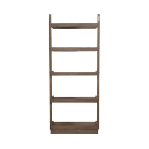 Americana Farmhouse - Leaning Pier Bookcase - Light Brown