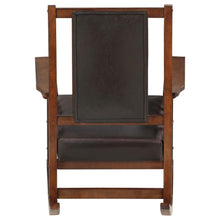 Ida - Upholstered Rocking Chair - Tobacco