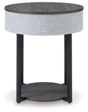 Sethlen - Gray / Black - Accent Table