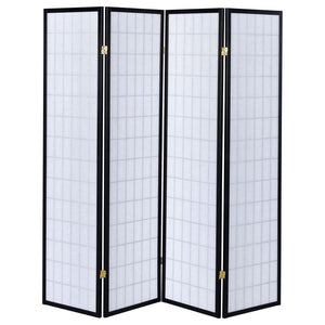 Roberto - 4-Panel Room Divider Folding Shoji Screen