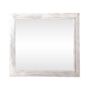 River Place - Mirror - White