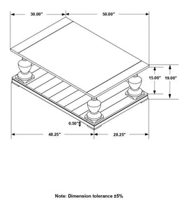 Walden - Rectangular Wood Coffee Table - Coffee