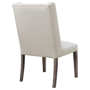 Bexley - Fabric Upholstered Dining Side Chair (Set of 2) - Beige