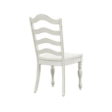 Magnolia Manor - Ladder Back Side Chair - White