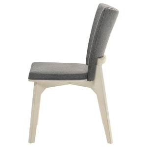 Biloxi - Upholstered Dining Side Chair (Set of 2) - Gray