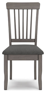 Shullden - Gray - Dining Room Side Chair (Set of 2)