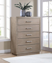 Kenora - 5-Drawer Bedroom Chest - Barley Brown