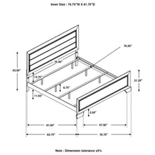 Kauffman - Wood Panel Bed