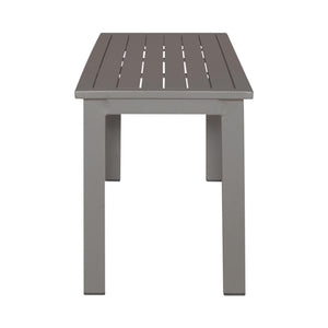 Plantation Key - Outdoor Dining Bench - Granite