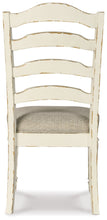 Realyn - Chipped White - Dining Uph Side Chair (Set of 2) - Ladderback