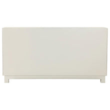 Voula - 4 Door Wood Accent Storage Cabinet - White And Gold