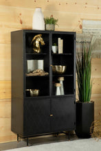 Santiago - 4 Door Metal Tall Storage Cabinet - Matte Black