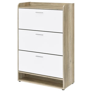 Denia - 3-Tier Engineered Wood Shoe Cabinet