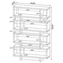 Reid - 4-Shelf Bookshelf