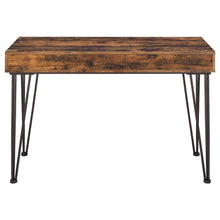 Olvera - 1-Drawer Writing Desk - Rustic Nutmeg