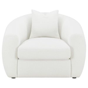 Isabella - Faux Sheepskin Upholstered Sofa Set