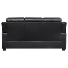 Finley - Upholstered Padded Arm Tufted Sofa - Black