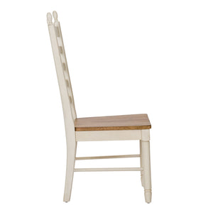 Springfield - Ladder Back Side Chair - White