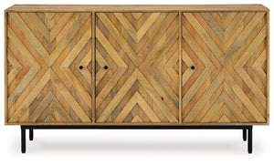 Cadewick - Natural - Accent Cabinet