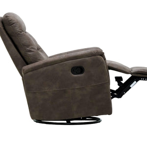 Danyon - Swivel Gliding Recliner - Tawny Brown