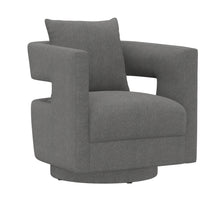 Jude - Swivel Chair - Flint Gray