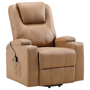 Armstrong - Upholstered Power Lift Massage Recliner