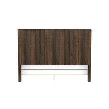 Peyton - Queen Bookcase Bed - Penny Brown