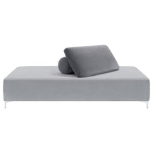 Giovanni - Upholstered Accent Chaise Lounger - Gray