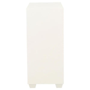 Belinda - 2 Door Storage Accent Cabinet - White And Gold