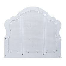 Magnolia Manor - Scalloped Mirror - White