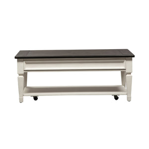 Allyson Park - Rectangular Cocktail Table - White