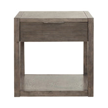 Bartlett Field - End Table - Gray