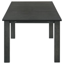 Jakob - Rectangular Extension Leaf Dining Table - Black