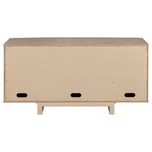 Kailani - 4-Door Cane Sideboard Buffet Cabinet - Beige Oak