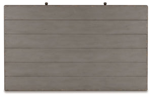 Charina - Antique Gray - Rectangular Cocktail Table