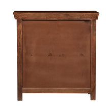 Sahana - 2 Door Accent Cabinet - Dark Brown