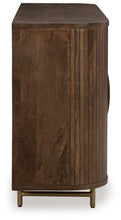 Amickly - Dark Brown - Accent Cabinet