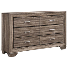 Kauffman - Transitional High Headboard Panel Bed Bedroom Set