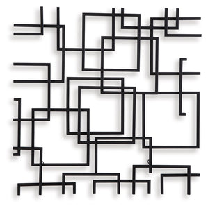 Aadanton - Black - Wall Decor