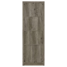 Burke - 3-Shelf Engineered Wood Media Tower - Gray Driftwood