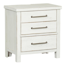 Modern Farmhouse - 3 Drawer Night Stand