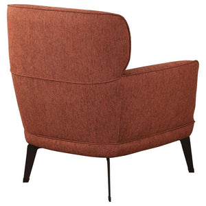 Andrea - Upholstered Crecent Arm Accent Chair